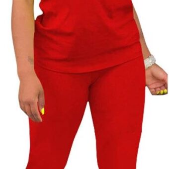 Nimsruc Biker Short Sets Women 2 Piece Outfits Summer Short Sleeve Jogger Tracksuit