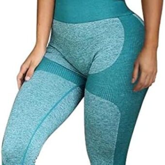 OLCHEE Women’s Workout Sets 2 Piece - Seamless Yoga Leggings and Cross-Strap Sports Bra Gym Outfits Activewear Matching Set