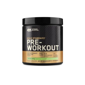 Optimum Nutrition Gold Standard Pre Workout with Creatine, Beta-Alanine, and Caffeine for Energy, Flavor: Green Apple, 30 Servings (Packaging May Vary)