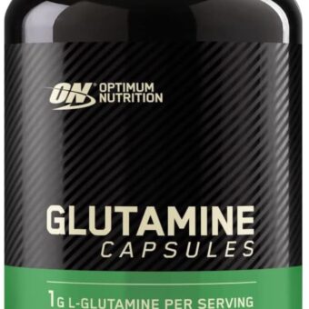 Optimum Nutrition L-Glutamine Muscle Recovery Capsules, 1000mg, 240 Count (Package May Vary)