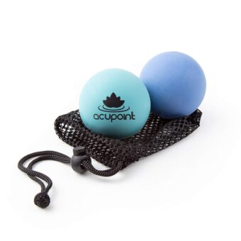 Physical Massage Therapy Ball Set - Ideal for Yoga, Deep Tissue Massage, Trigger Point Therapy and Myofascial Release Physical Therapy Equipment
