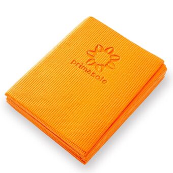 Primasole Folding Yoga Travel Pilates Mat Foldable Easy to Carry to Class Beach Park Tear-resistant Travel Picnics 4mm Thick 9 Colors