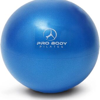 ProBody Pilates Ball Small Exercise Ball, 9 Inch Barre Ball, Mini Soft Yoga Ball, Workout Ball for Stability, Barre, Fitness, Ab, Core, Physio and Physical Therapy Ball at Home...