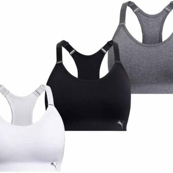 Puma Women Sports Bra, 3-Pack