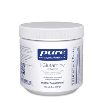 Pure Encapsulations L-Glutamine Powder - Supplement for Immune and Digestive Support, Gut Health and Lining, Metabolism, and Muscle Support* - with Pure Free-Form L-Glutamine -...