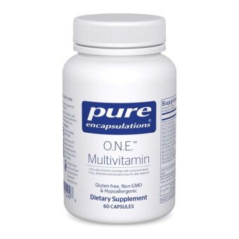 Pure Encapsulations O.N.E. Multivitamin - Once Daily Multivitamin with Antioxidant Complex Metafolin, CoQ10, and Lutein to Support Vision, Cognitive Function, and Cellular...