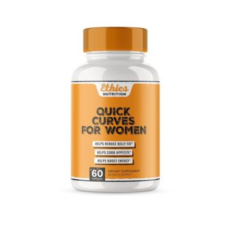 Quick Curves - Fat Burner Weight Loss Pills for Women | Appetite Suppressant, Best Fat Burner Metabolism Booster | Slimming Belly Fat Burner Diet Pills That Work Fast, Extra...
