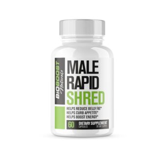 Rapid Shred | Fat Burner for Men Weight Loss Pills | Appetite Suppressant, Metabolism Booster, Carb Blocker | Extra Strength Supplement | Extra Strength Slimming Weight Loss...