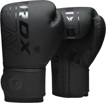 RDX Boxing Gloves, Pro Training Sparring, Maya Hide Leather, Muay Thai MMA Kickboxing, Men Women Adult, Heavy Punching Bag Focus Mitts Pads Workout, Ventilated Palm, Multi...