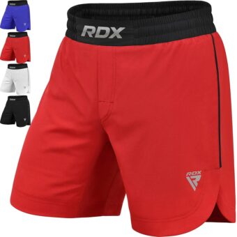 RDX MMA Shorts for Training & Kickboxing – Fighting Shorts for Martial Arts, Cage Fight, Muay Thai, BJJ, Boxing, Grappling