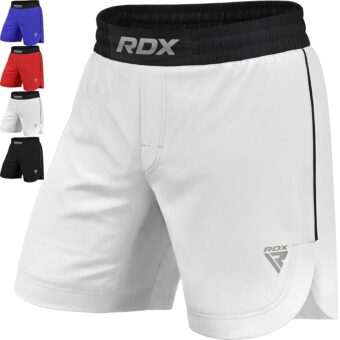 RDX MMA Shorts for Training & Kickboxing – Fighting Shorts for Martial Arts, Cage Fight, Muay Thai, BJJ, Boxing, Grappling