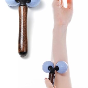 Relax Massage Roller，Handheld Total Body Massager Tools for Back, Neck, Foot, Calf, Leg, Arm & Deep Tissue Massager Relief for Sore Muscles