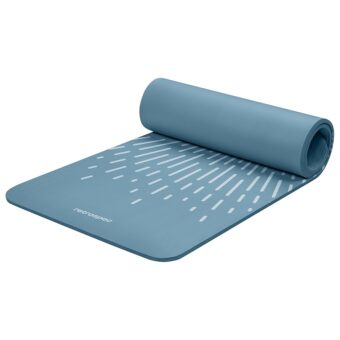 Retrospec Solana Yoga Mat 1/2" Thick w/Nylon Strap for Men & Women - Non Slip Exercise Mat for Yoga, Pilates, Stretching, Floor & Fitness Workouts
