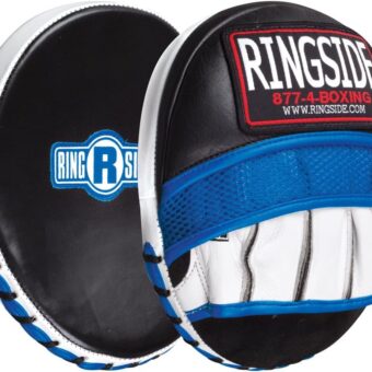 Ringside Gel Micro Boxing MMA Punch Mitts (Pair) , blue/black, Small
