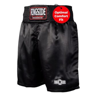 Ringside Pro-Style Boxing Trunks, Satin Boxing Shorts for Men and Women, Ideal for Boxing, MMA, Muay Thai, Kickboxing, Competition, Training, and Workout, Boxing Equipment,...