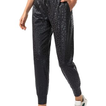 SANTINY Women's Joggers Pants Pockets Drawstring Running Sweatpants for Women Lounge Workout Jogging