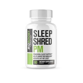 Sleep Shred PM | Night Time Fat Burner Weight Loss Pills for Women & Men + Appetite Suppressant | Shred Fat While You Sleep | Powerful Sleep Aid, Belly Fat Burner | Metabolism...