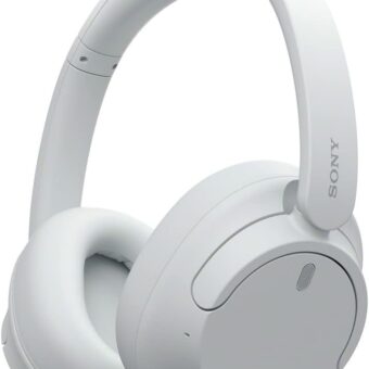 Sony WH-CH720N Noise Canceling Wireless Headphones Bluetooth Over The Ear Headset with Microphone and Alexa Built-in, White New