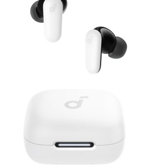 Soundcore P30i by Anker Noise Cancelling Earbuds, Strong and Smart Noise Cancelling, Powerful Bass, 45H Playtime, 2-in-1 Case and Phone Stand, IP54, Wireless Earbuds, Bluetooth...