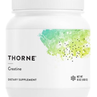 THORNE Creatine - Creatine Monohydrate, Amino Acid Powder - Support Muscles, Cellular Energy and Cognitive Function - Gluten-Free, Keto - NSF Certified for Sport - 16 Oz - 90...