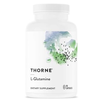 THORNE L-Glutamine - Amino Acid Supplement for GI Health and Immune Function - 90 Capsules