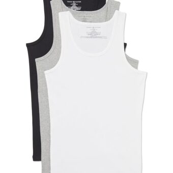 Tommy Hilfiger Men's Cotton Classics A Undershirts 3 Pack