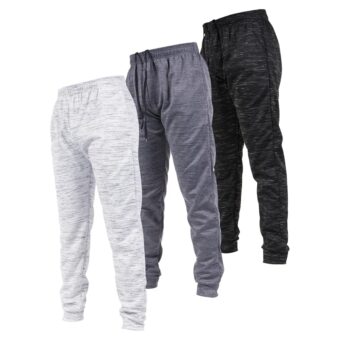 Ultra Performance 3 Pack Mens Joggers Mens Athletic Sweatpants with Pockets for Men, Small - 5X