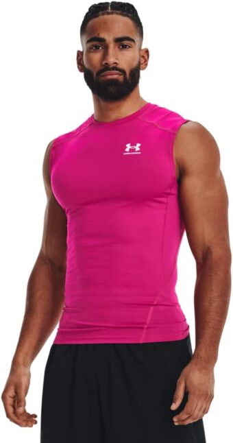 Under Armour Men's HeatGear Compression Sleeveless T-Shirt