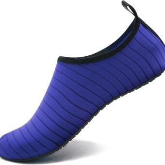 VIFUUR Water Sports Shoes Barefoot Quick-Dry Aqua Yoga Socks Slip-on for Men Women