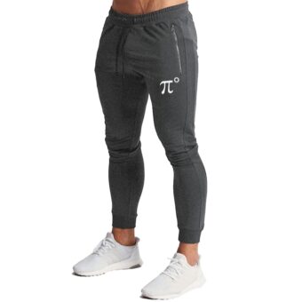 Wangdo Men's Joggers Sweatpants Gym Training Workout Pants Slim Fit with Zipper Pockets