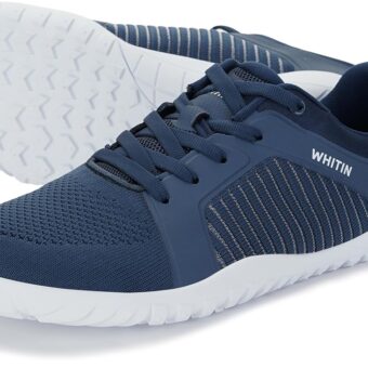 WHITIN Men's Barefoot Trail-Running Shoes | Wide Toe-Box | Zero-Drop Sole | Optimal Traction