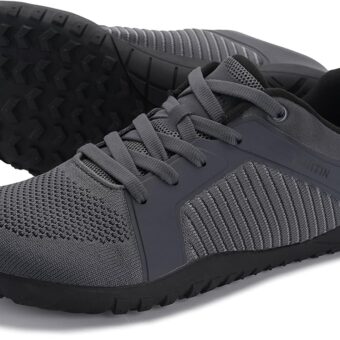 WHITIN Men's Barefoot Trail-Running Shoes | Wide Toe-Box | Zero-Drop Sole | Optimal Traction