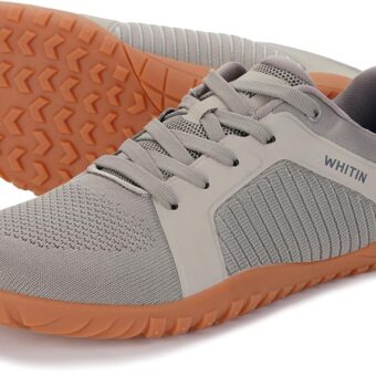 WHITIN Men's Barefoot Trail-Running Shoes | Wide Toe-Box | Zero-Drop Sole | Optimal Traction