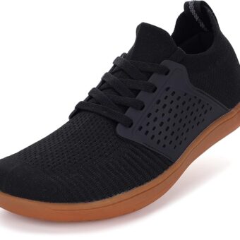 WHITIN Men's Wide Minimalist Barefoot Sneakers | Zero Drop | Midfoot Stability