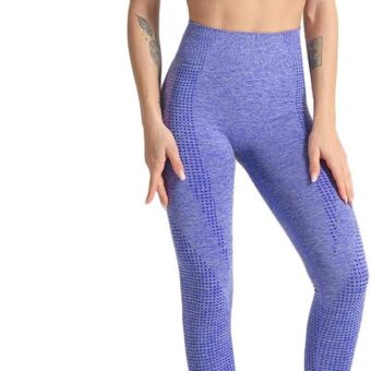 WodoWei Women 2 Piece Workout Outfits Sports Bra Seamless Leggings Yoga Gym Activewear Set