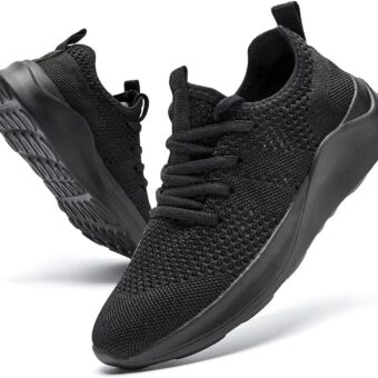 Women's Walking Shoes Tennis Sneakers Casual Lace Up Lightweight Running Shoes Slip On Gym Out Workout Shoes