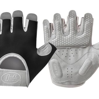 Workout Gloves for Women & Men, Anti-slip Fingerless Gloves for Weightlifting, Mens Workout Gloves Gym Gloves Fitness Gloves