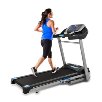 XTERRA Fitness Sport Series Premium Folding Smart Treadmill, Handlebar Speed and Incline Controls, Large XTRASoft Cushioned Running Deck, Built-in FTMS-Enabled Bluetooth with...