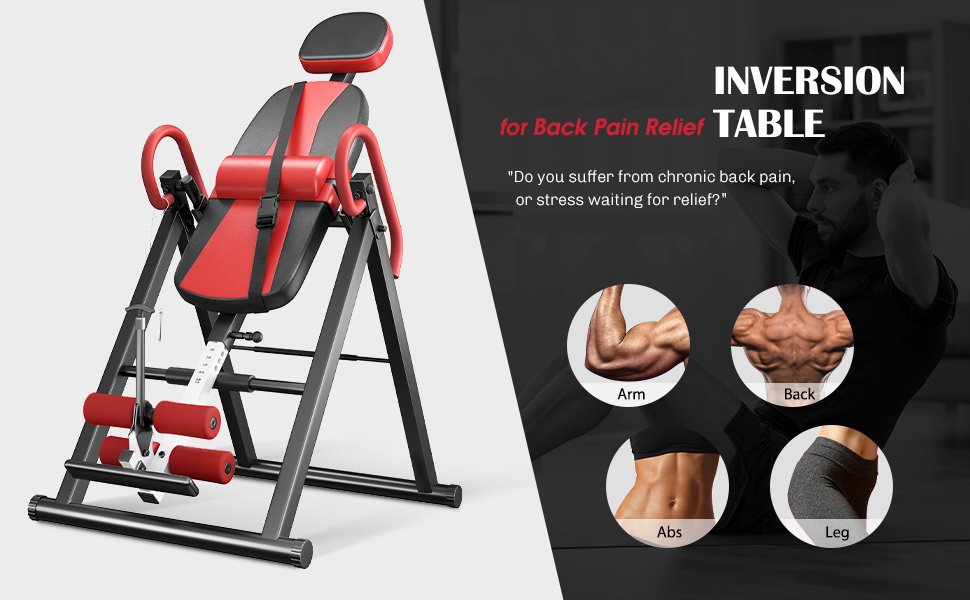 Inversion Tables Demystified: Say Goodbye to Back Pain